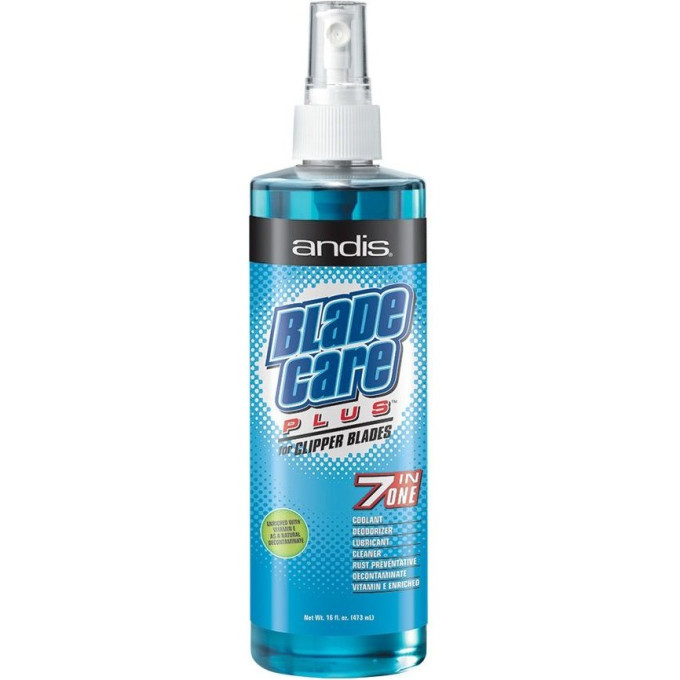 Спрей ANDIS Blade Care Plus для очистки ножей, 473 мл